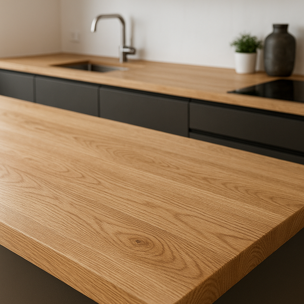 Jak wybrać drewniany blat do kuchni