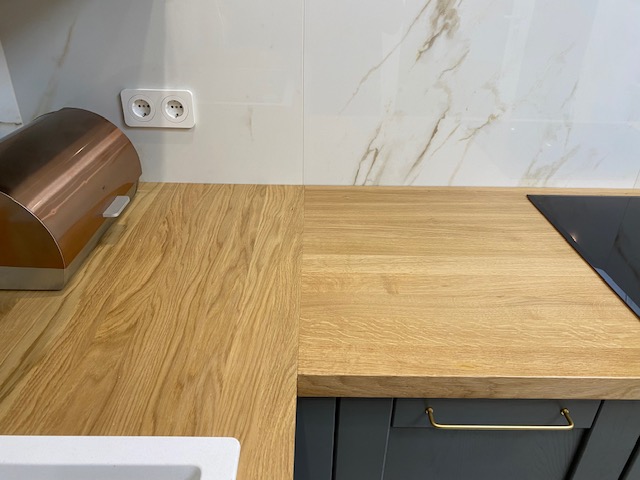 Blat kuchenny drewniany wykonywany na zamówienie