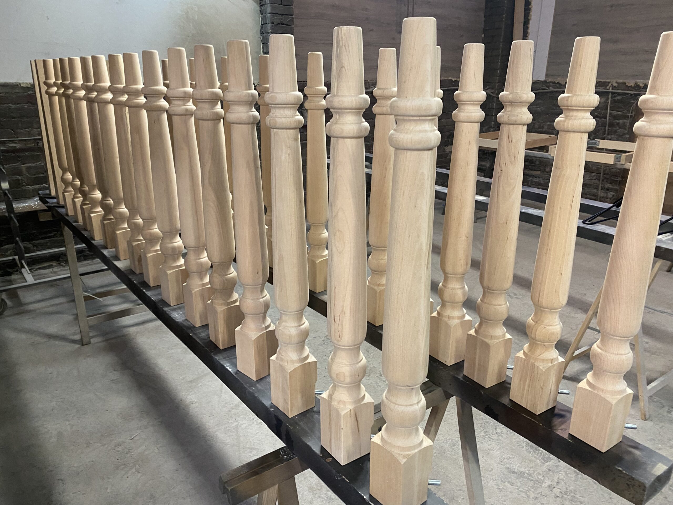 Element dębowy toczony – detal