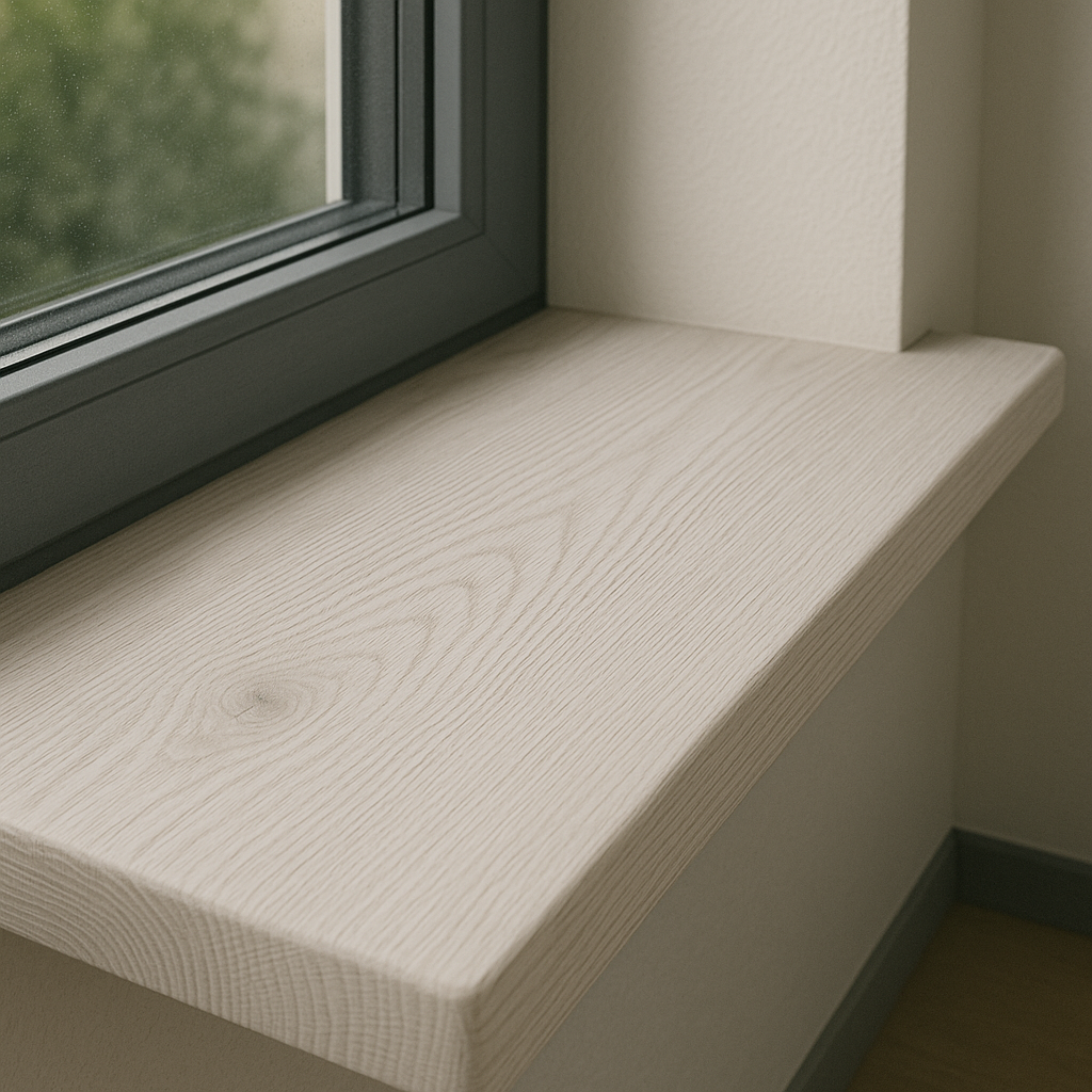 Parapet sosnowy na wymiar – lekkie i naturalne drewno.