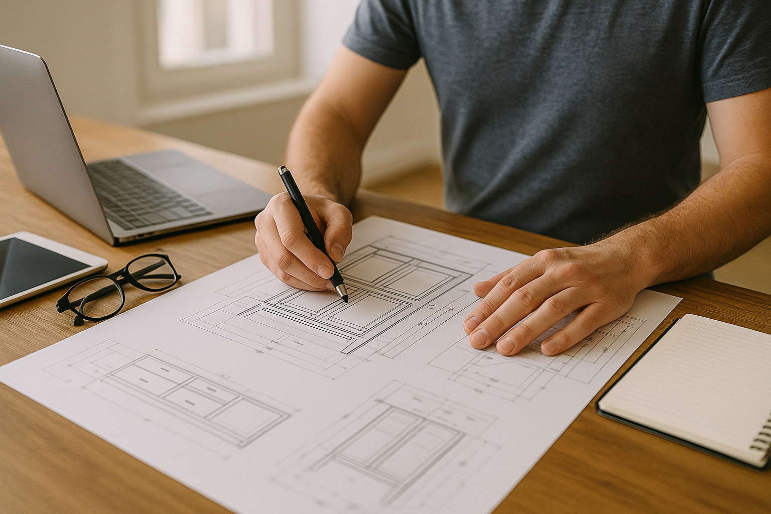 Projektowanie mebli na wymiar – indywidualne rozwiązania.