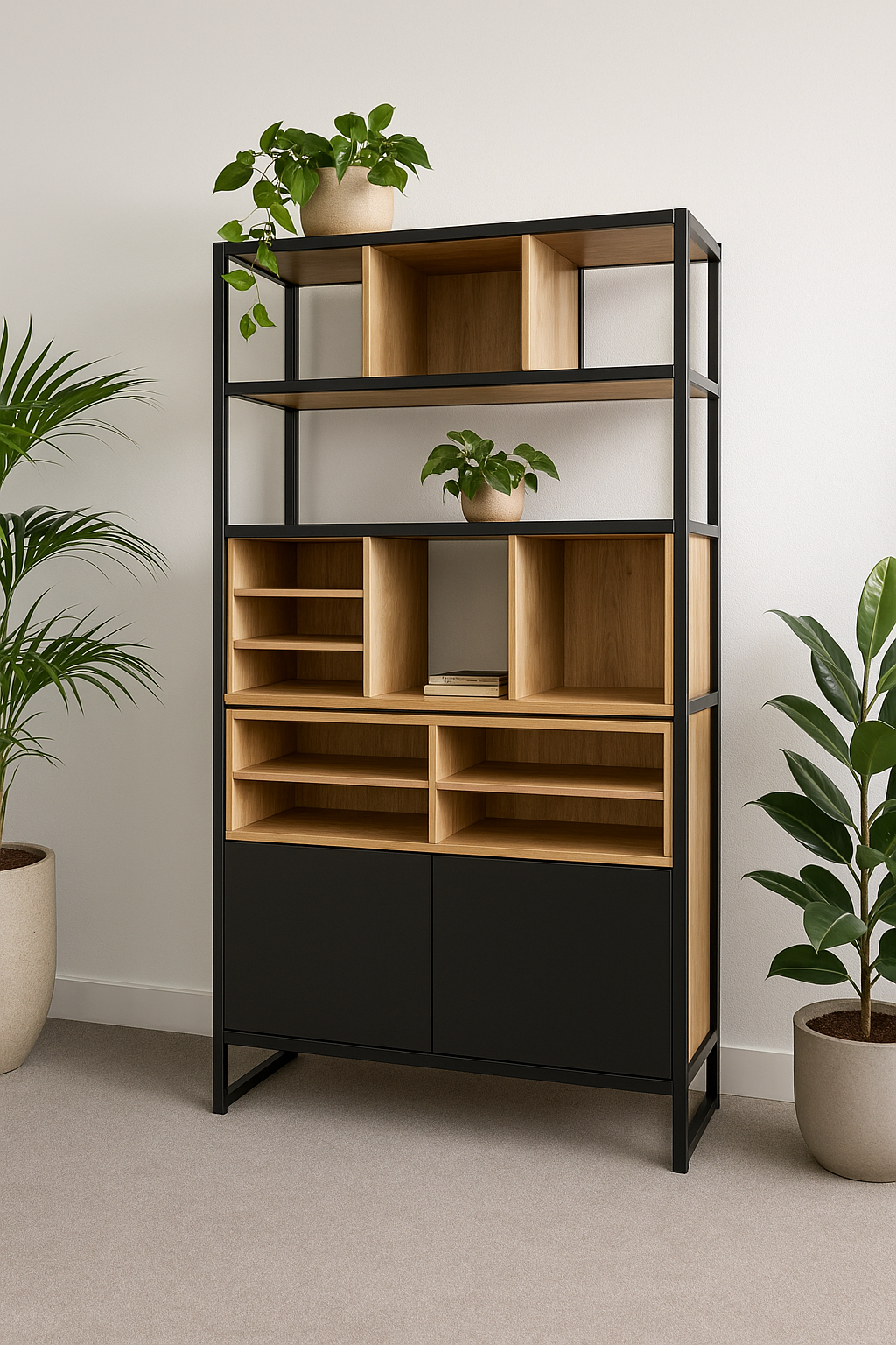 Regał biurowy na dokumenty – praktyczne rozwiązanie.