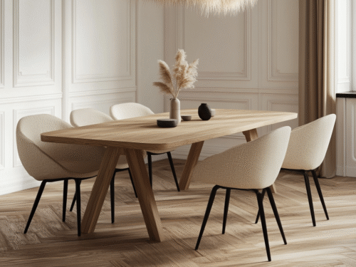 Nowoczesny stół drewniany premium – luksusowe wykończenie.