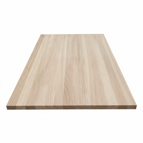 Blat dąb bez sęków – blat dębowy do stołu, naturalny i elegancki