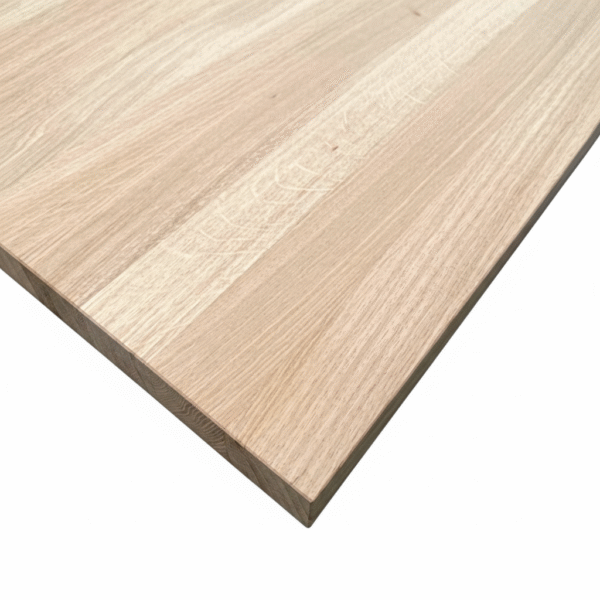 Blat dąb bez sęków – naturalny blat dębowy, stolarnia Warszawa