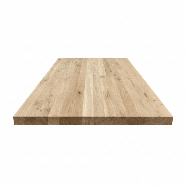 Blat dębowy rustyklany, z sękami gr. 2 cm, szer. 65 cm