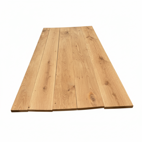 Deska dąb sęk – przygotowana w stolarni Warszawa, naturalny materiał z sękami