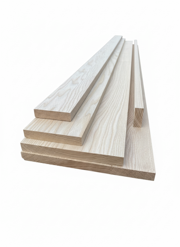 Deska jesion – naturalne drewno heblowane, skład drewna i stolarnia Warszawa