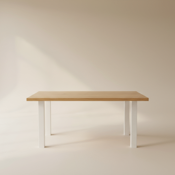 Stół STOLLO – naturalny mebel z litego drewna w stylu skandynawskim