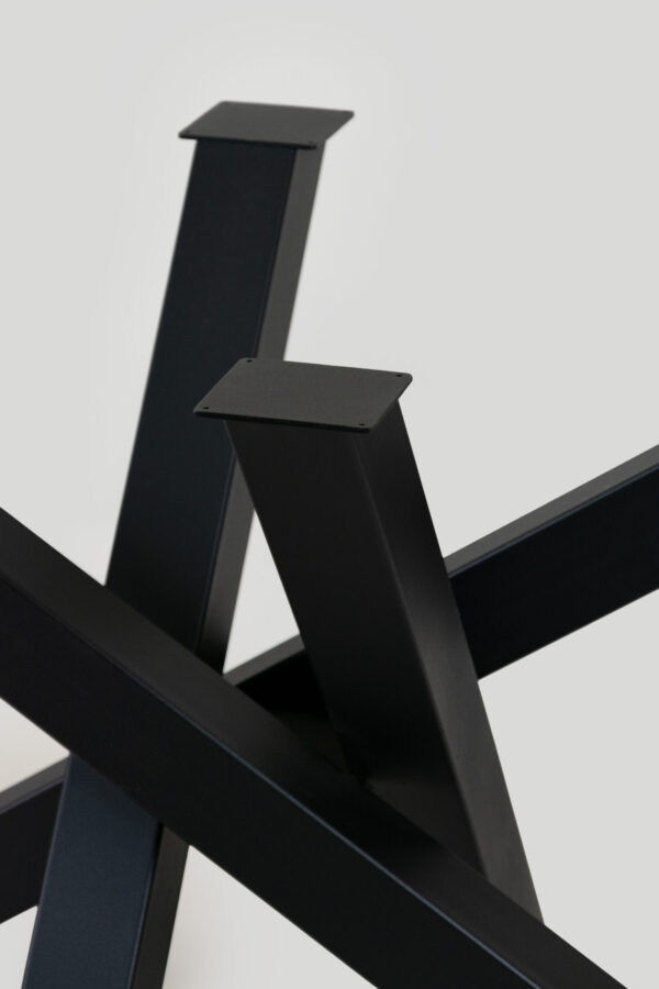 Nogi do stołu KRASZA – stalowe, nowoczesne, na wymiar