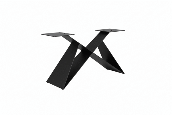 Nogi metalowe TAWIA – nowoczesne, loftowe nogi stalowe do stołu drewnianego