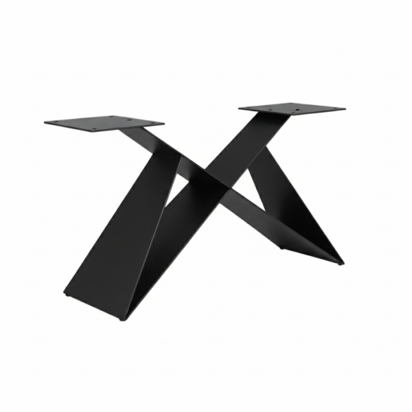 Nogi metalowe TAWIA – nowoczesne, loftowe nogi stalowe do stołu drewnianego