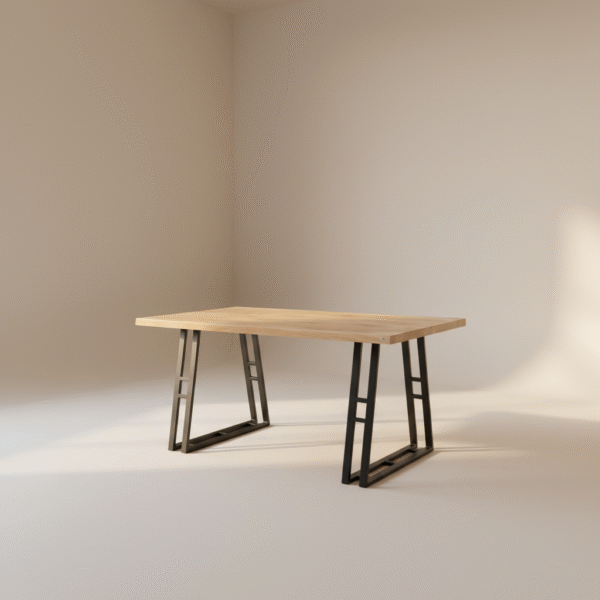 Stół dębowy BRUSNO – solidny stół z litego dębu