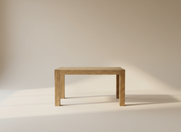 Stół dębowy GAJ – stół skandynawski z jasnego drewna dębowego