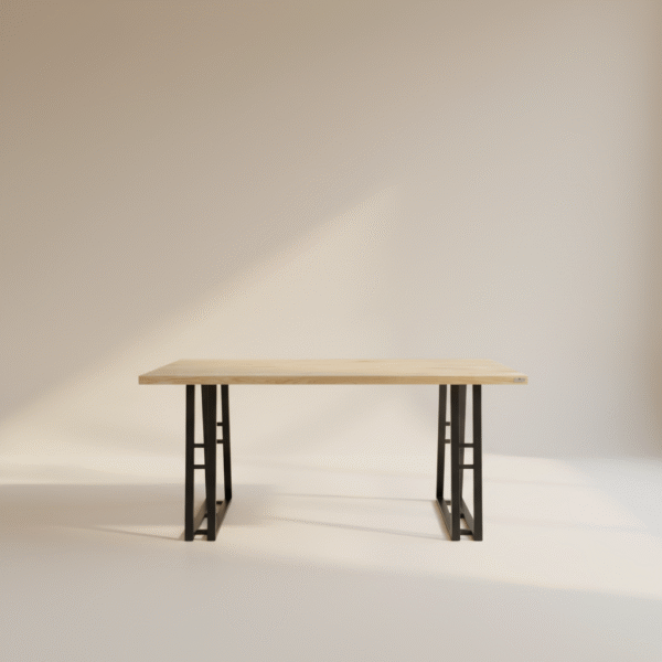 Stół drewniany BRUSNO – nowoczesny stół z litego drewna