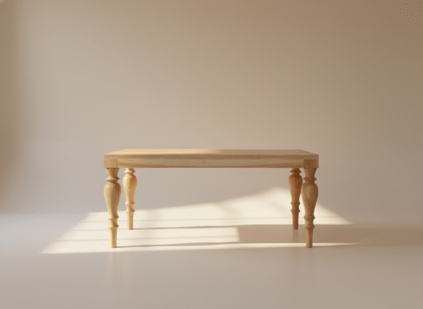 Stół drewniany CIS – elegancki stół z naturalnego drewna