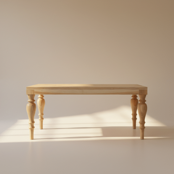 Stół drewniany CIS – elegancki stół z naturalnego drewna