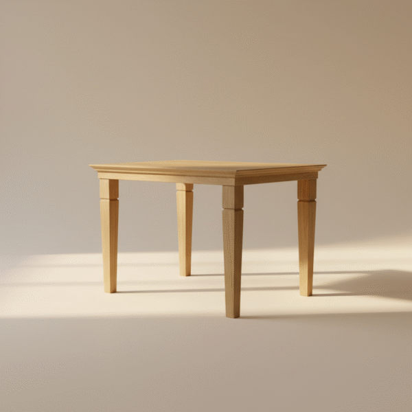 Stół drewniany MINI ESKULAPA – kompaktowy stół w stylu skandynawskim