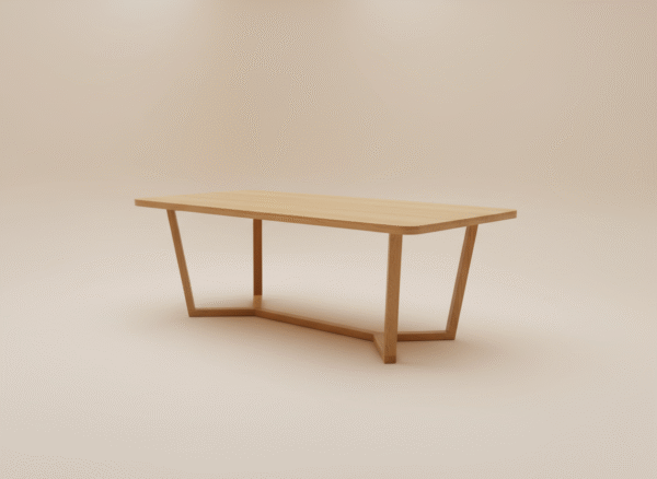 Stół SMERK – naturalny dąb, stół w stylu skandynawskim