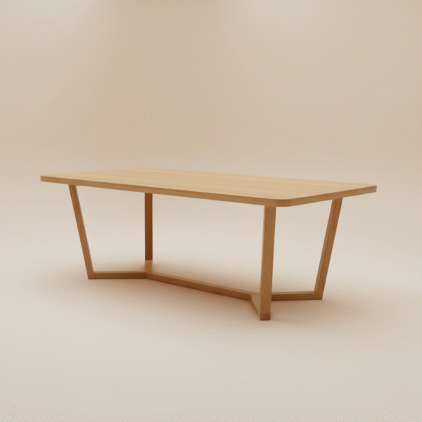 Stół SMERK – naturalny dąb, stół w stylu skandynawskim