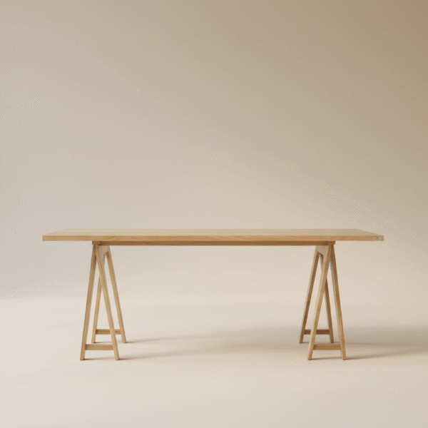 Stół drewniany TIKO – skandynawski stół z ciekawymi nogami