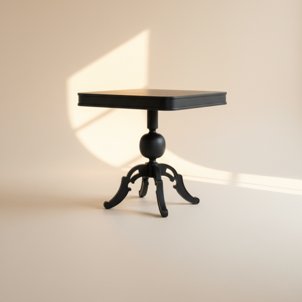 Stół CIOS – klasyczny stół stalowy z matowym wykończeniem, idealny do ogrodu i kawiarni